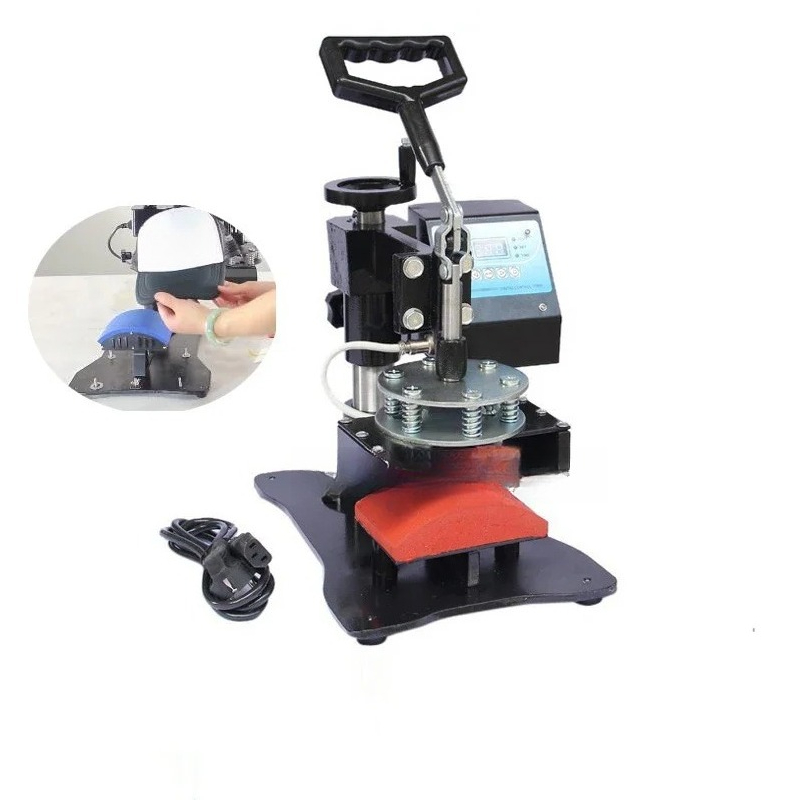 Commercial Digital Printing Press - 220V/110V Hoed- en pettenprintmachine, warmtepersmachine voor