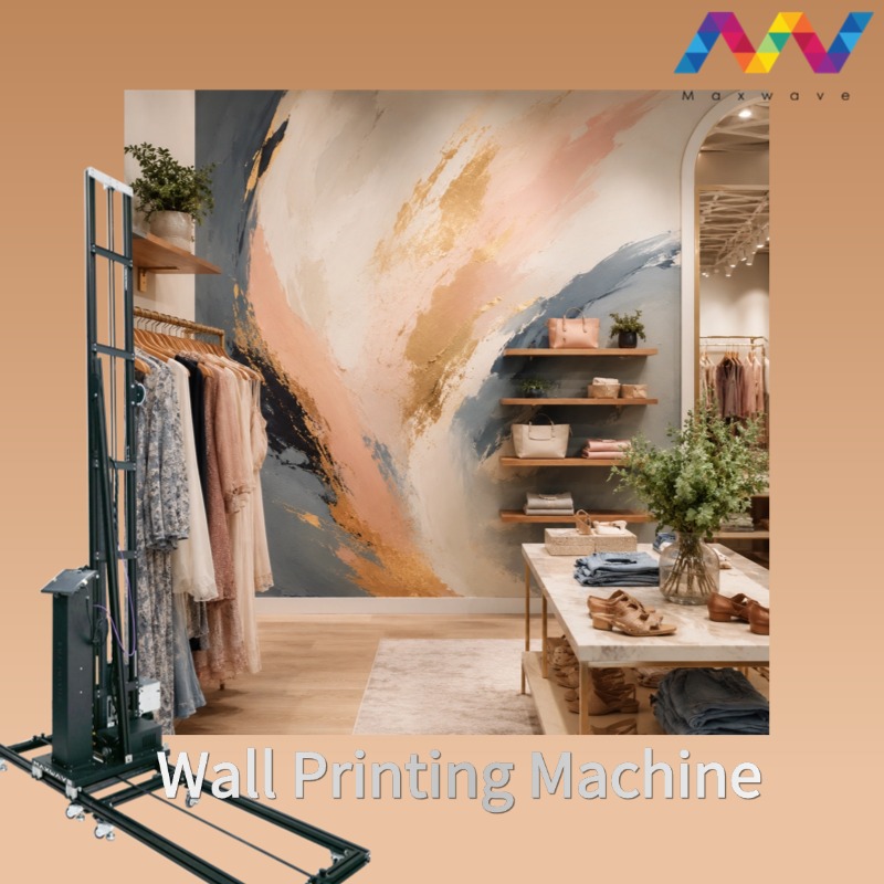 Commercial Printing Machine - Draagbare wandprinter 5 2880DPI UV-printer Verticale