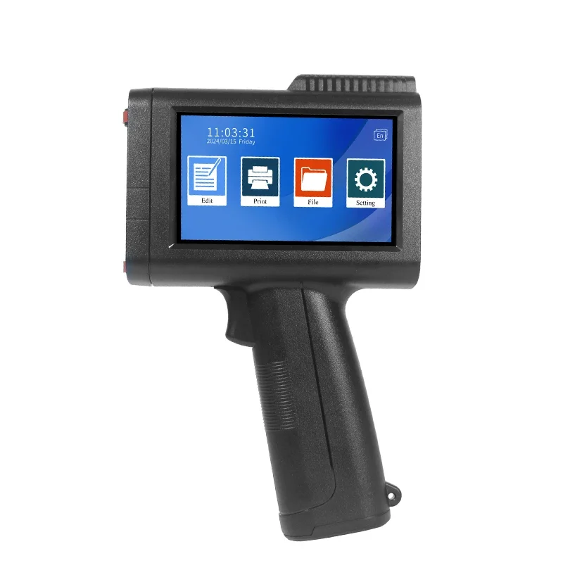 Commercial Printing And Packaging - Draagbare handbediende thermische inkjetcoder van 25,4