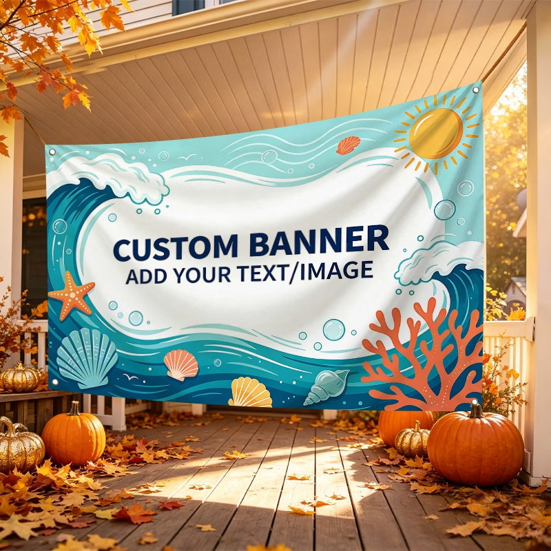 Commercial Printing Photoshop - Aangepaste vlaggen geschikt voor afstudeerceremonies, verjaardagen,