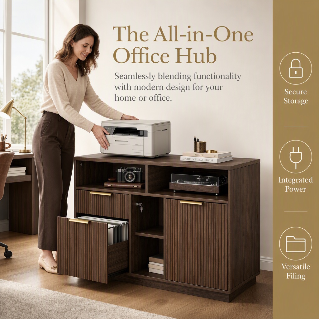 Archiefkast met 4 laden, zijde - Commercial Printer recensie en prijs