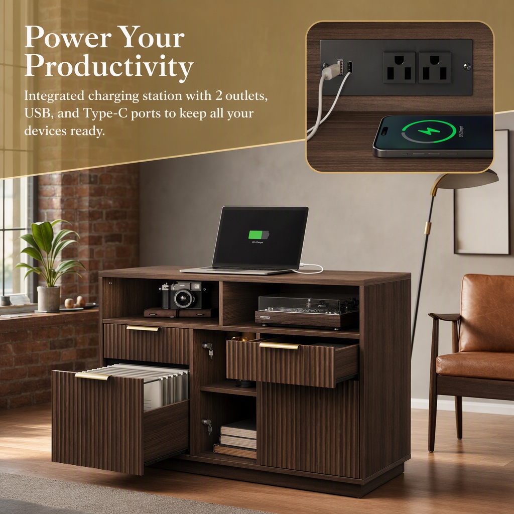 Archiefkast met 4 laden, zijde - Commercial Printer recensie en prijs