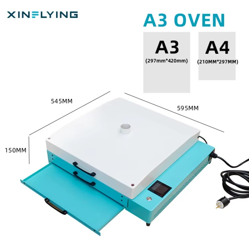 A3 DTF oven droog- en verwarmi - Commercial Printer recensie en prijs