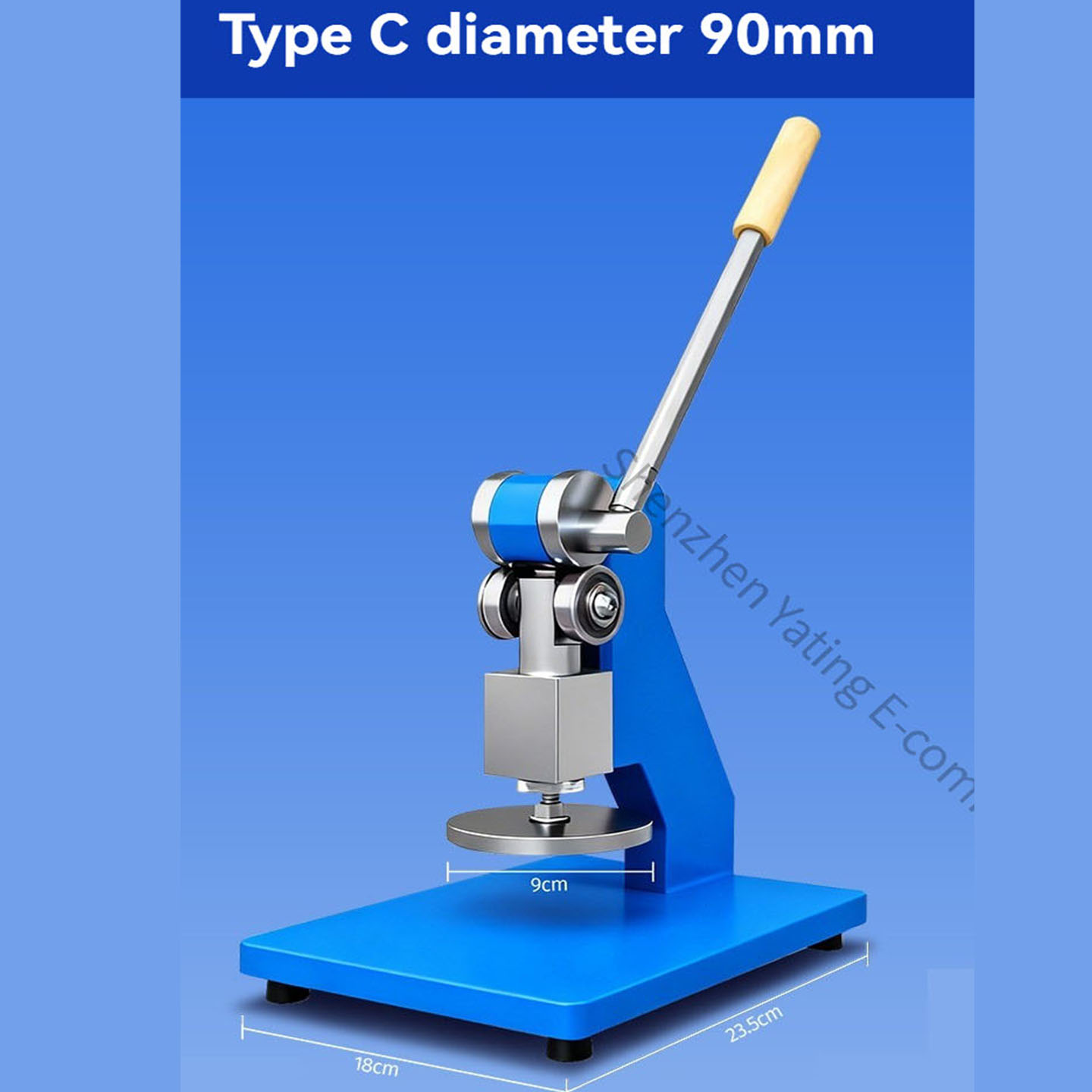 C-type diameter 90mm ronde pla - Die Cutting Machine recensie en prijs