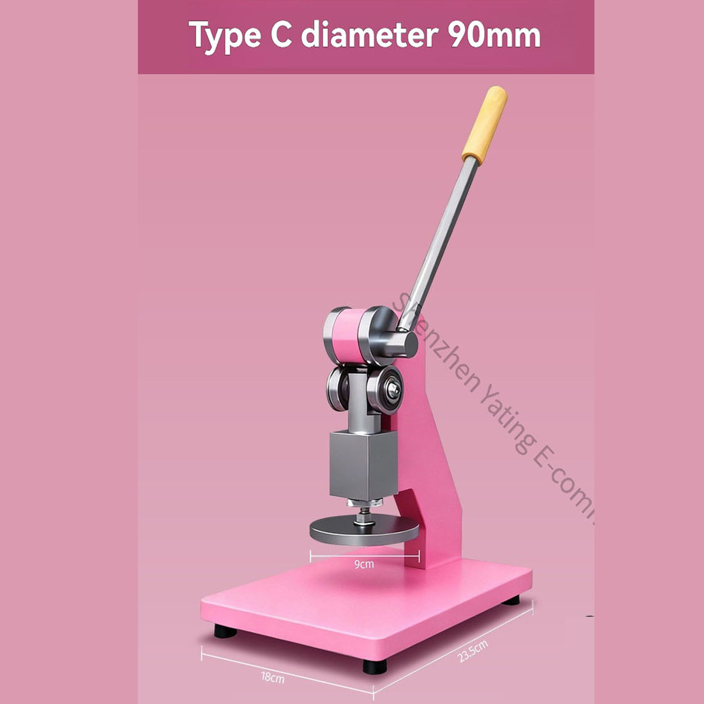 C-type ronde drukplaat, 90mm h - Die Cutting Machine recensie en prijs