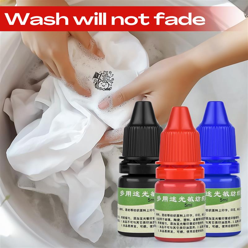 5ml Blauw Rood Zwart Inkt Text - Direct To Garment Ink recensie en prijs